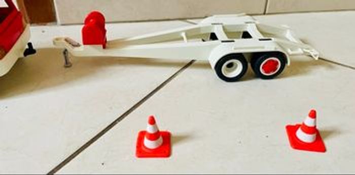 Playmobil - pompiers - voiture, remorque et bateau - photo numéro 3