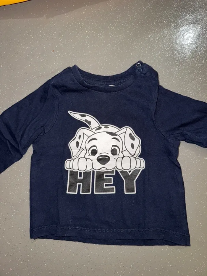 Lot de tee shirts ML 12 mois - photo numéro 2