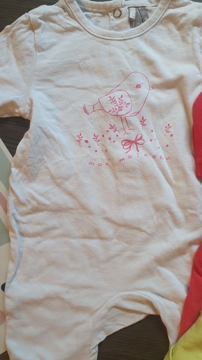 Lot 3 mois bébé fille taille 60 cm - photo numéro 2