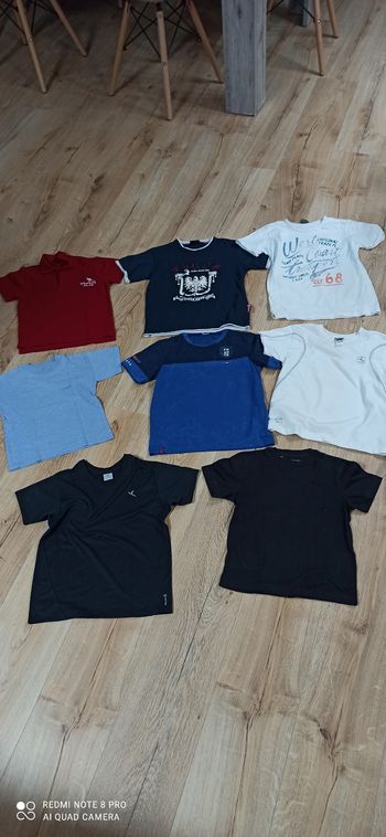 Lot de 8 t shirts 5 ans