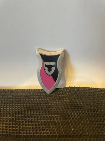 Playmobil bouclier 4436 7762 tournoi chevalier du taureau moyen âge château citadelle forteresse