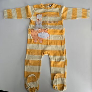Pyjama 1 pièce velour - kimbaloo- 18mois