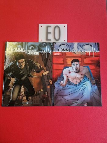 Lot de 2 bd l homme qui refusait de mourir 1 et 2,EO