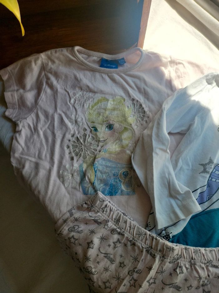 Pyjama elsa reine des neiges 4 ans - photo numéro 2