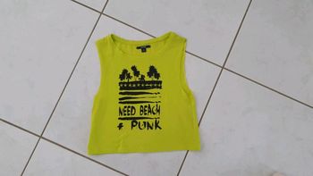 Débardeur court fille 10 ans kiabi Neuf chlo3