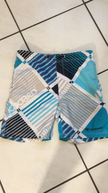 Short de Bain Longboard taille 8 ans