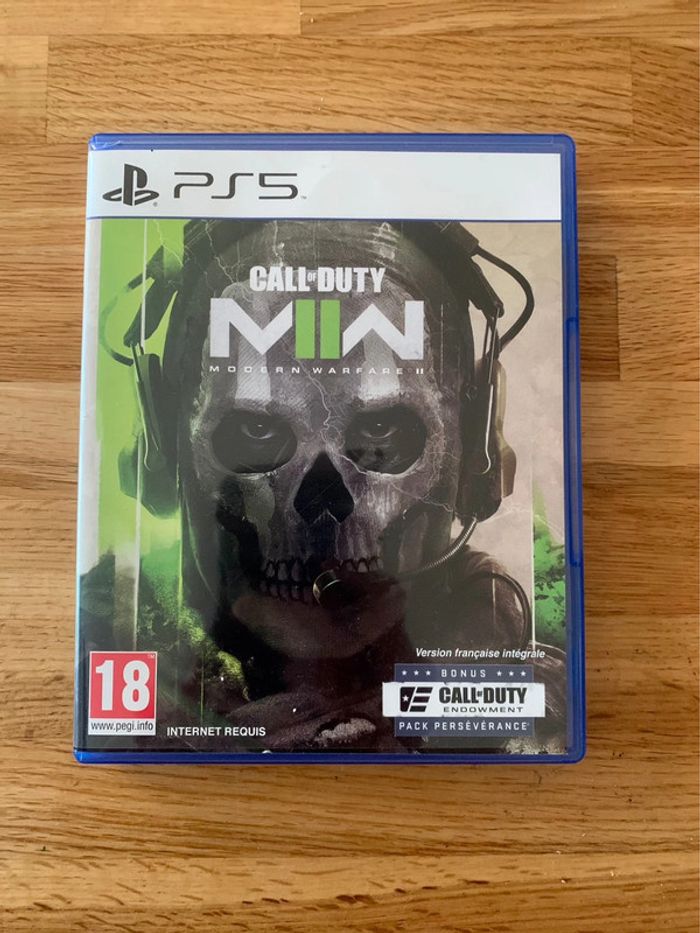 Ps5 call of duty modern warfare II