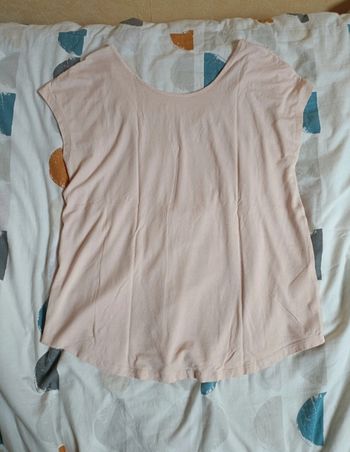 Tee-shirt avec dos en dentelle