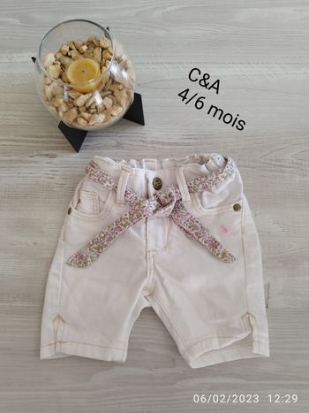 Pantacourtc  4/6 mois