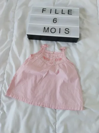 Robe fille 6 mois
