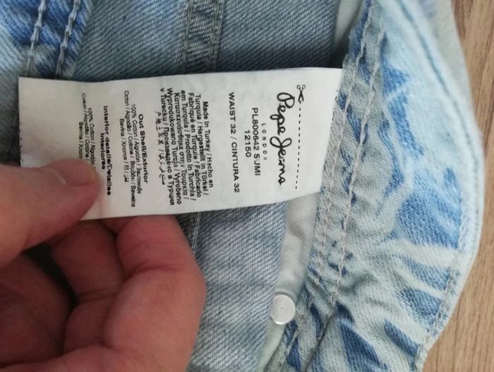 Short en jeans Pepe Jeans T42 - photo numéro 3