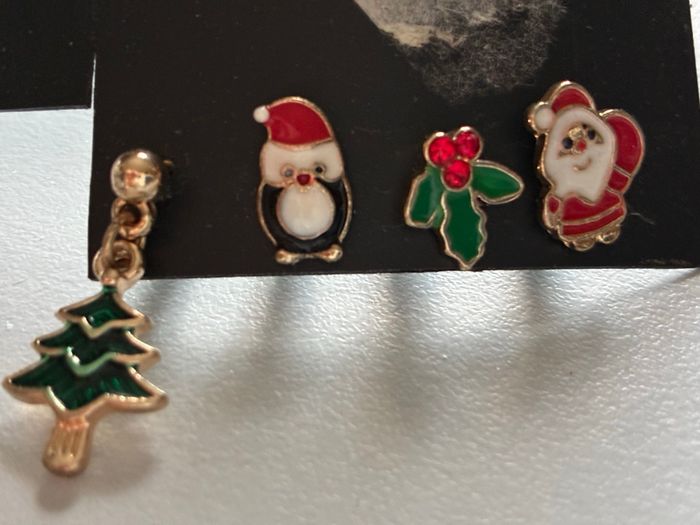 Noël - Pendentifs et boucles d’oreilles pour enfants - photo numéro 2