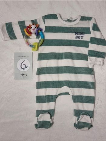 Pyjama velour kiabi 6m