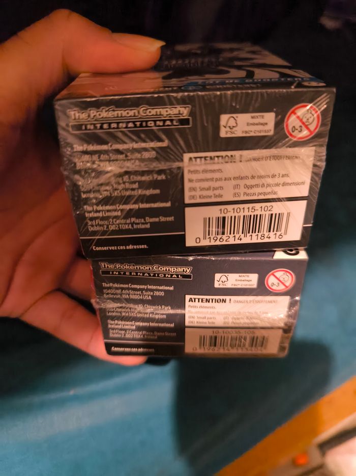 Coffret lot de 6 booster écarlate et violet foudre noire blanche Pokémon AB prix ferme - photo numéro 6