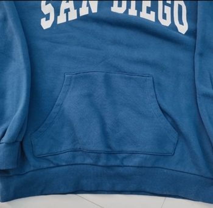 Sweat à capuche bleu - photo numéro 2