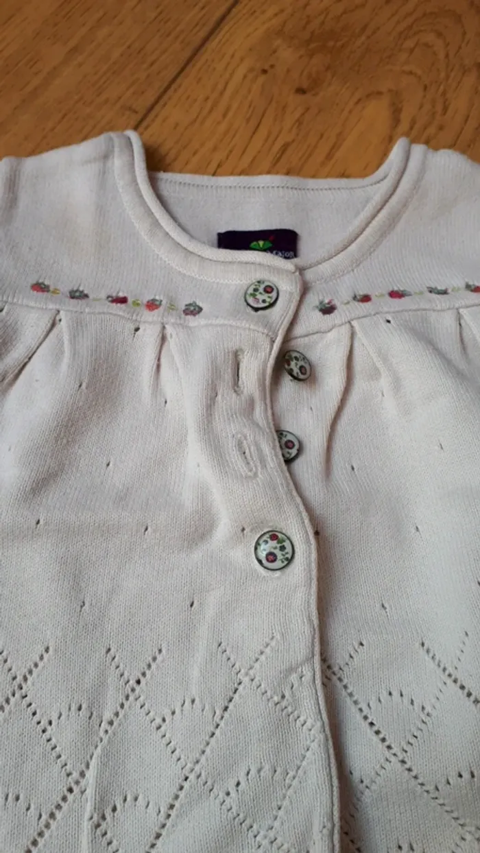 Joli gilet effet retro - photo numéro 2