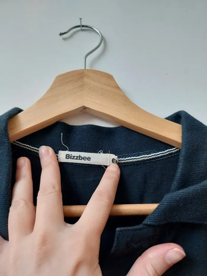 Polo bleue marine Bizzbee XL - photo numéro 3