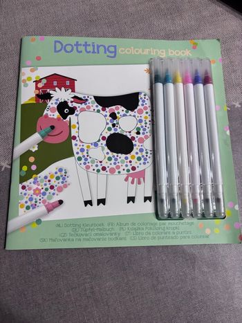 Carnet coloriage dotting 