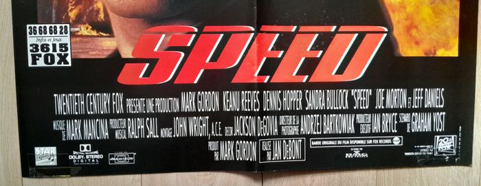 Affiche film cinéma Speed - photo numéro 2