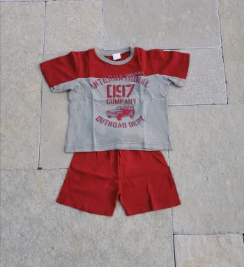 Pyjama short 3 ans voiture