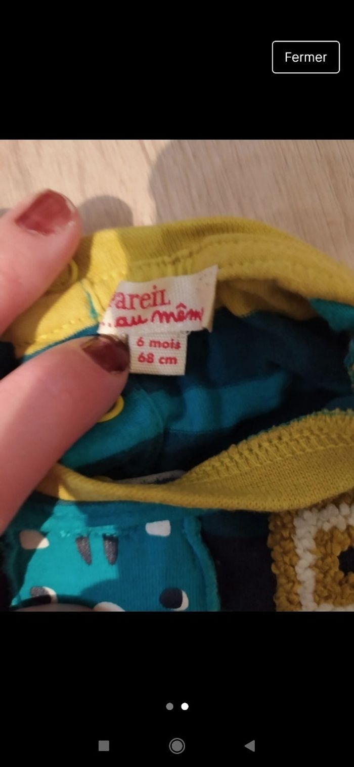 Tee shirt manche longue 6 mois - photo numéro 2