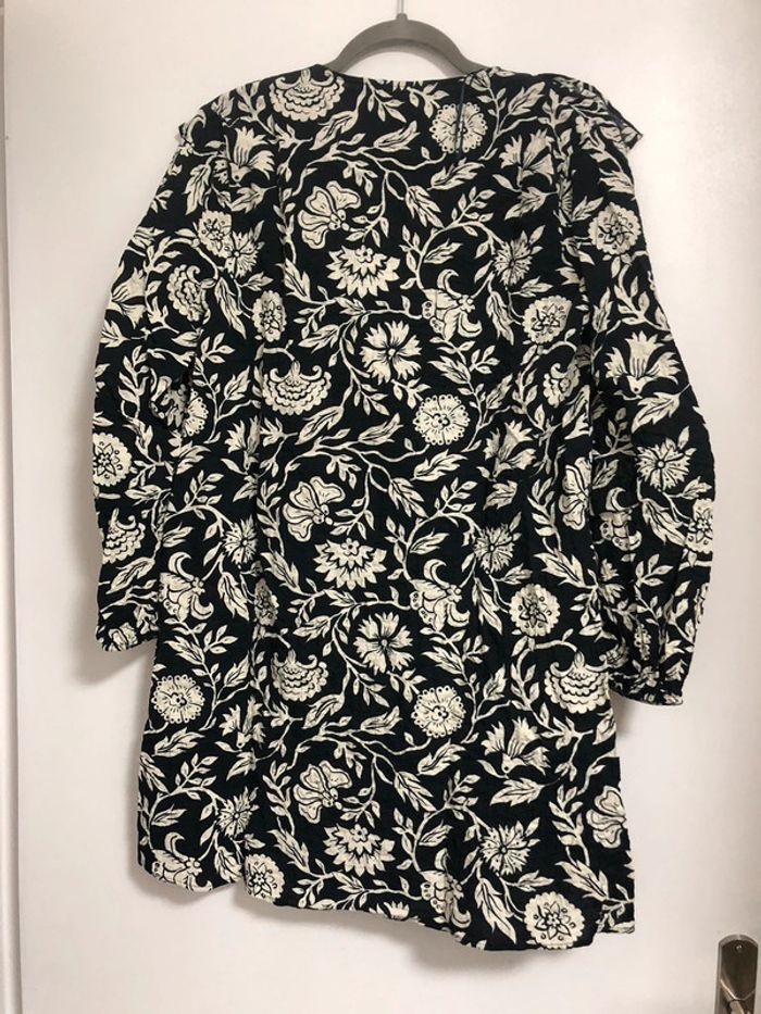 Superbe belle robe à volants Zara neuve avec étiquette taille S - photo numéro 7