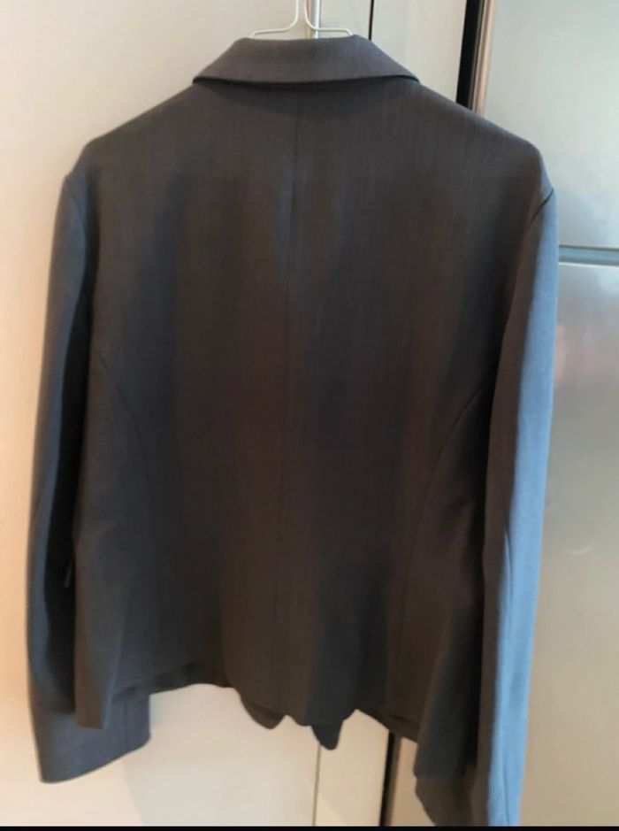 Veste couleur gris anthracite marque Zara - photo numéro 5