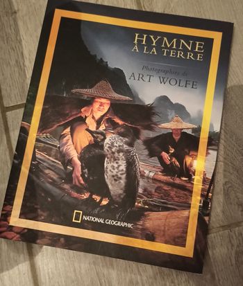 Livre h Hymne à la terre d'Art Wolfe