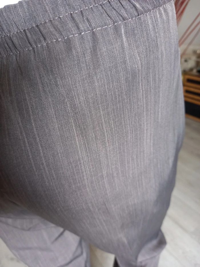 Pantalon gris/marron taille XL - photo numéro 3