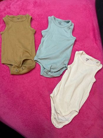 Lot de bodies Marcel Kiabi
