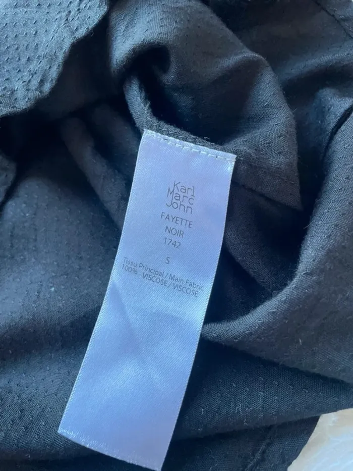 Chemise blouse à volants et dentelles - photo numéro 8