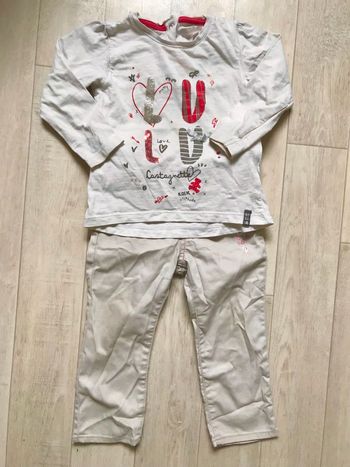 Haut+pantalon 24 mois