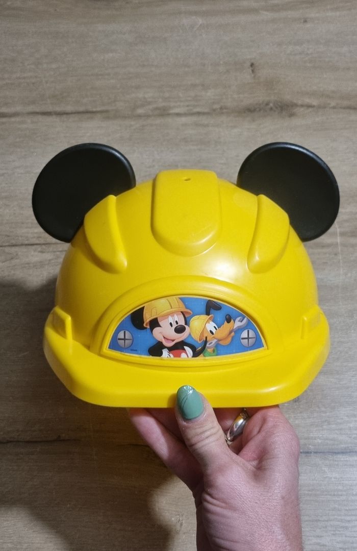 Casque de chantier Mickey Mouse - photo numéro 3