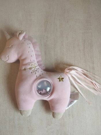 Licorne hochet et miroir