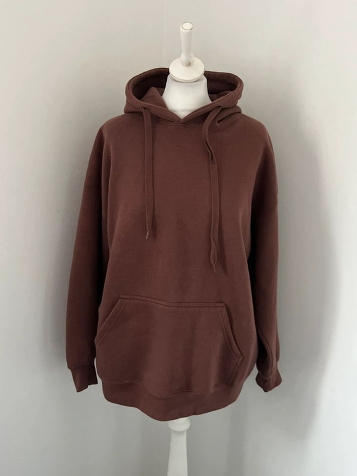 Sweat à capuche marron pull and bear S Achat occasion Sweats