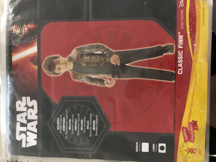 Déguisement Classic fin stars Wars 7/8 ans - photo numéro 2