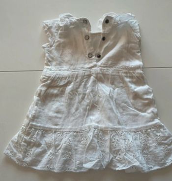 Robe IKKS - Taille 3 mois - Blanche