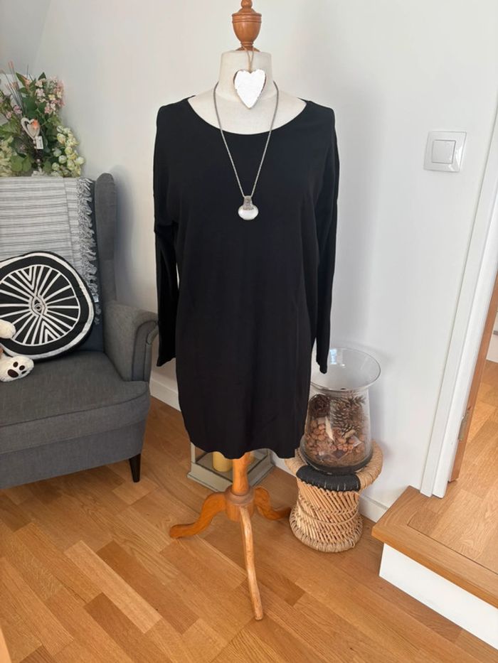 🖤 Robe/Tunique noire - Des Petits hauts - T42 - photo numéro 4