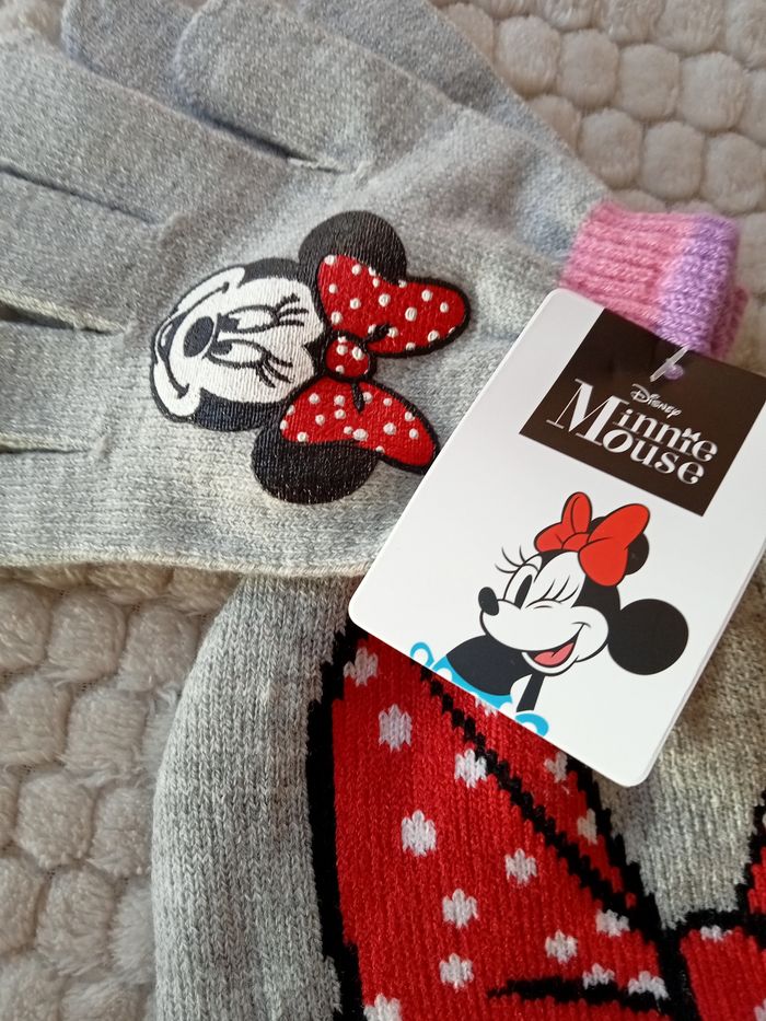 Ensemble bonnet gants Minnie - photo numéro 3