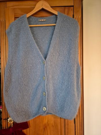 Gilet ss manches avec Alpaga