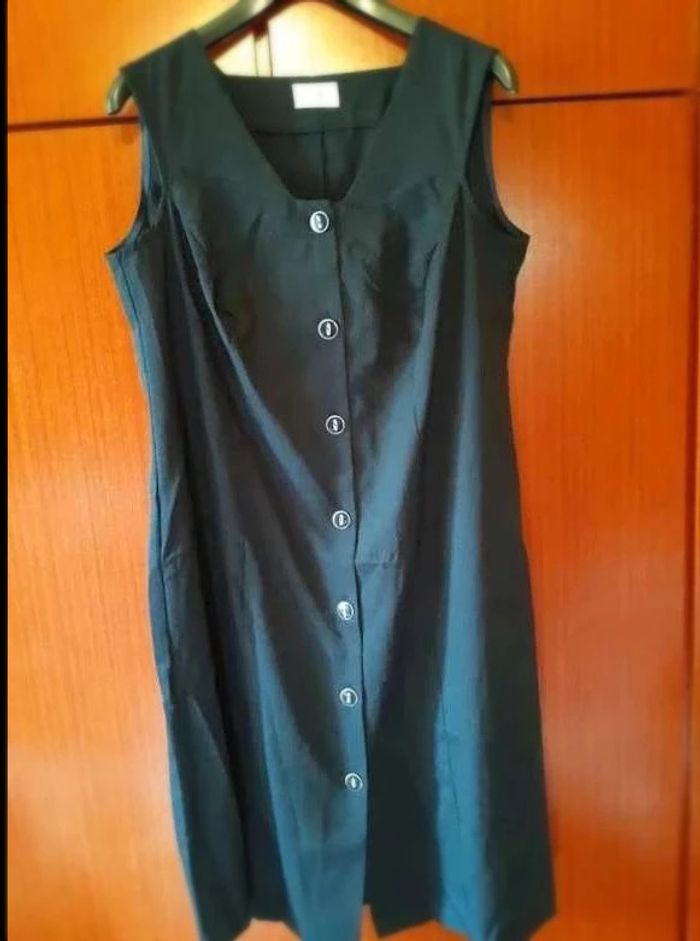 Robe sans manches - Bleu marine - Afibel - 52