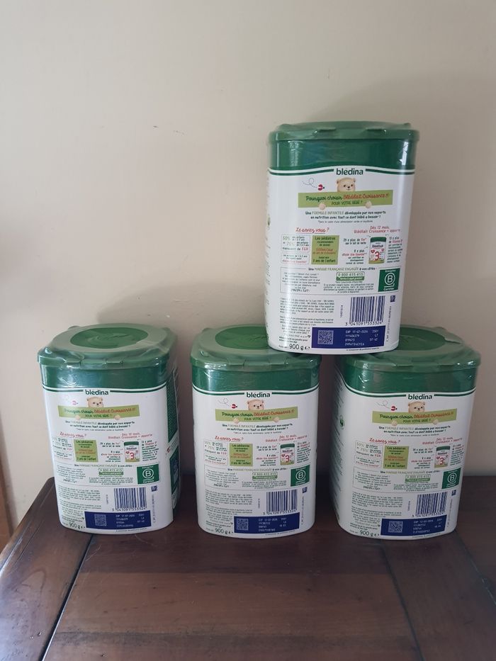 Lot de 4 boîtes Bledina 3 - photo numéro 7