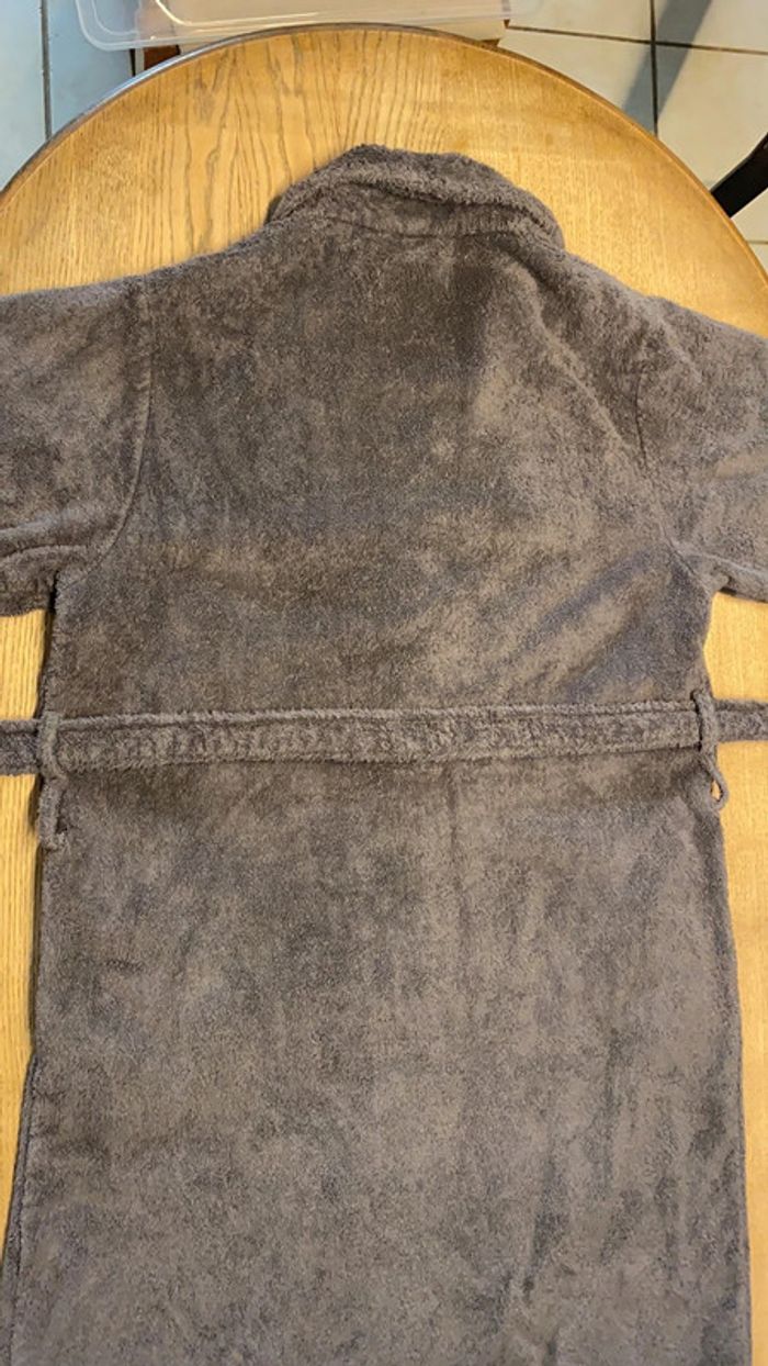 Peignoir homme gris foncé - photo numéro 5