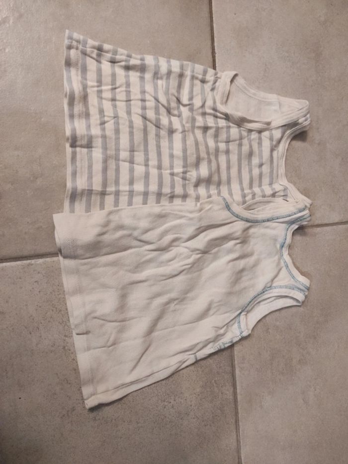 Maillots de corps débardeurs absorba 4 ans - photo numéro 2