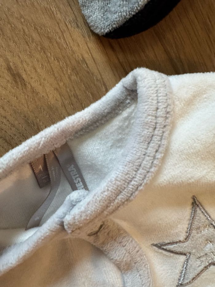 Lot de 4 pyjamas grenouillère bébé 1 mois très bon état Gemo Obaidi Orchestra Kiabi - photo numéro 3