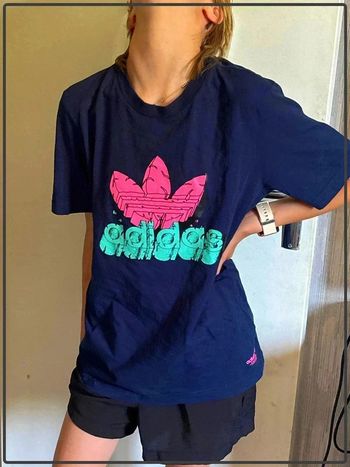 T shirt imprimée adidas taille xs