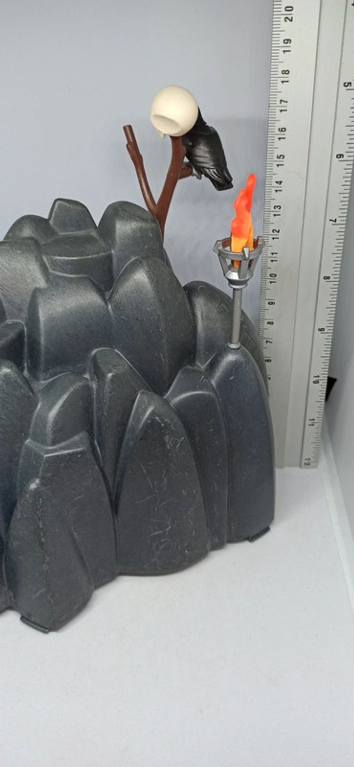Décor paysage scène avec grotte et sorcière playmobil - photo numéro 13