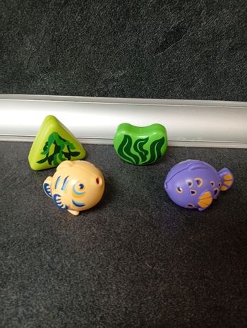 Lot poissons et corail playmobil 123 junior