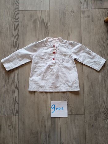 Chemise chic rayures