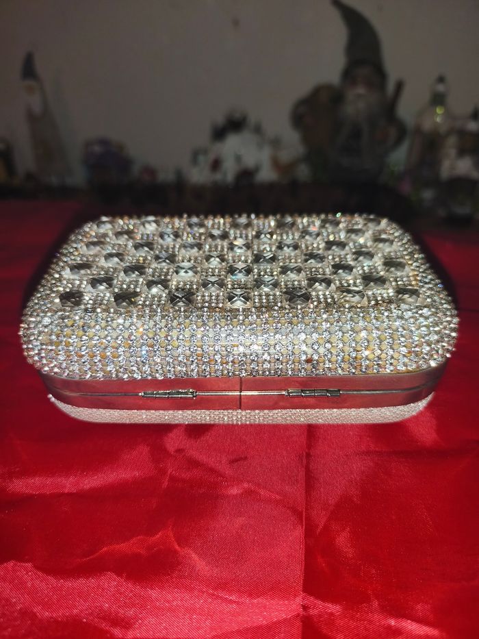 Sac pochette strass occasion fêtes mariage - photo numéro 6